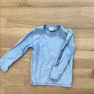 Blue Long Sleeve Shirt with Logo